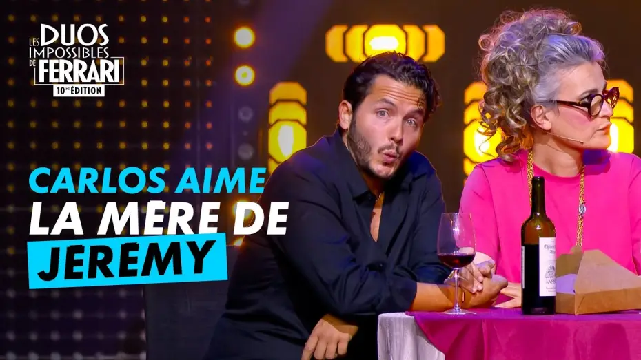 Відео до фільму Les duos impossibles de J&eacute;r&eacute;my Ferrari : 10&egrave;me &eacute;dition | Carlos aime la m&egrave;re de J&eacute;r&eacute;my l Les Duos Impossibles 10&egrave;me &eacute;dition