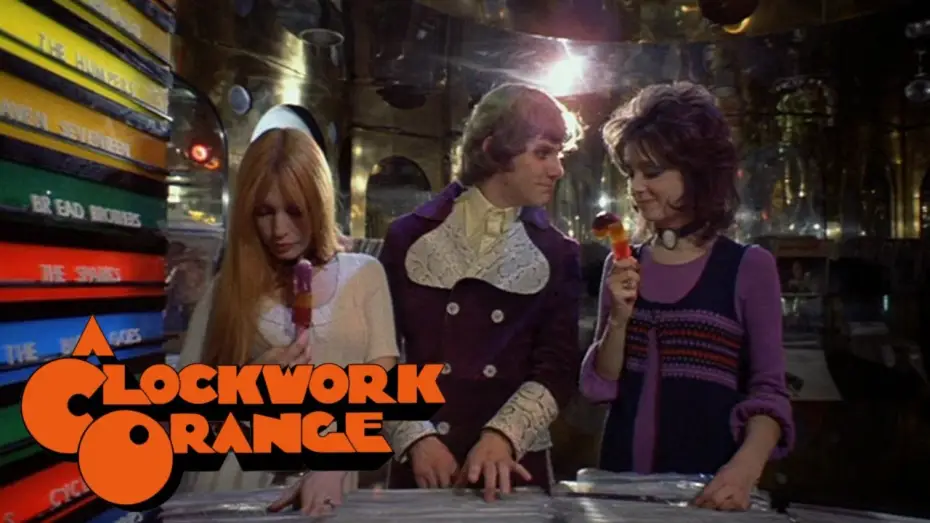 Відео до фільму Механічний апельсин | A Clockwork Orange (1971) - Alex Visits the Record Shop