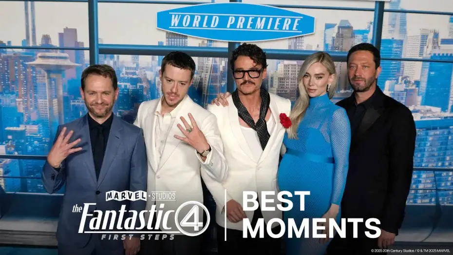 Відео до фільму Marvel Studios' The Fantastic Four: First Steps - World Premiere | Best Red Carpet Moments