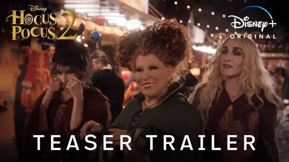 Відео до фільму Фокус-покус 2 — Disney+ | Hocus Pocus 2 - Disponibile in Esclusiva dal 30 Settembre
