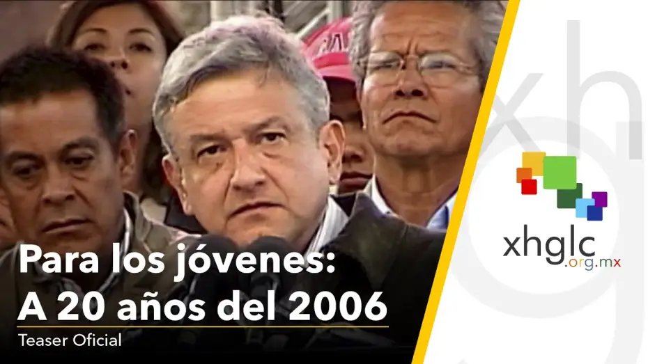 Відео до фільму Para los j&oacute;venes: a 20 a&ntilde;os del 2006 | Para Los J&oacute;venes: A 20 a&ntilde;os del 2006 (Teaser Oficial)