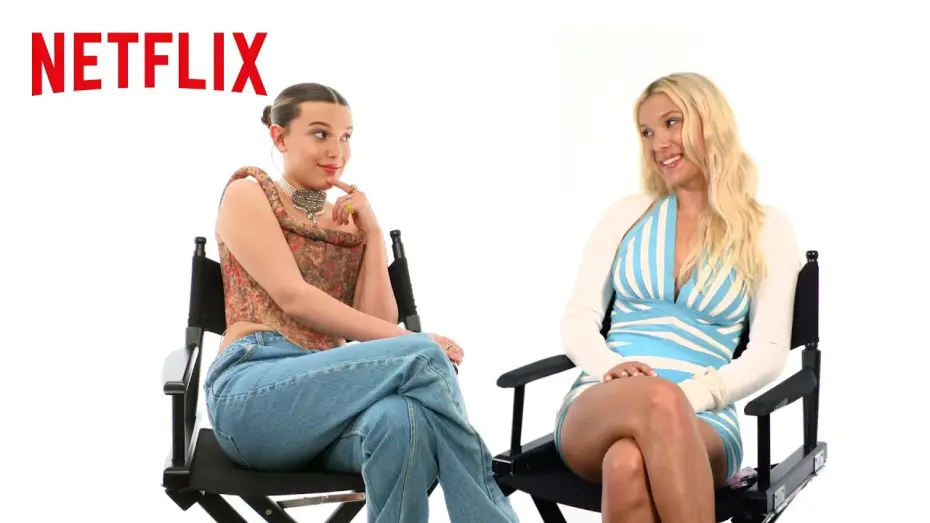 Відео до фільму Електричний штат | Millie Bobby Brown Gets Interviewed by Millie Bobby Brown