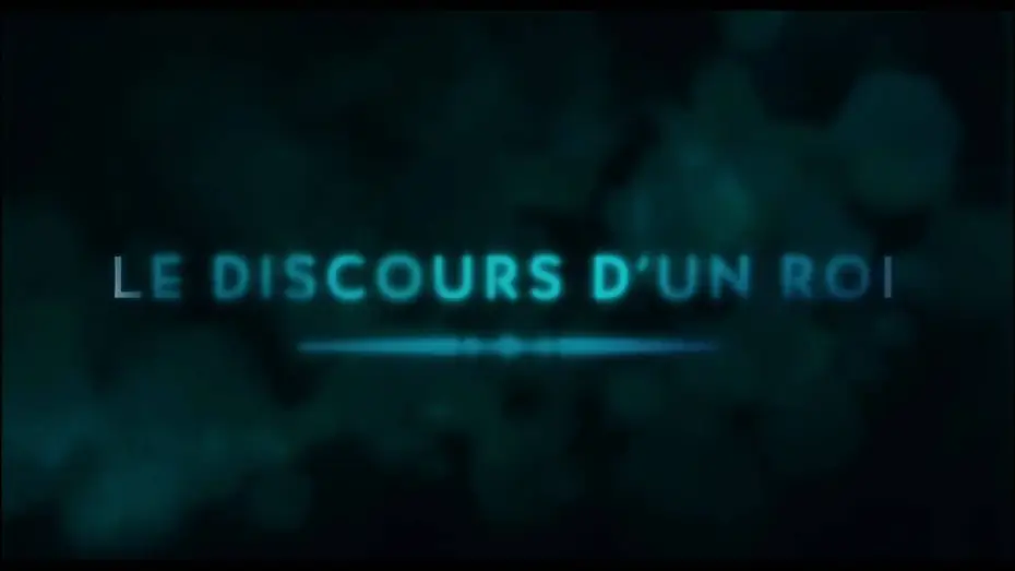 Відео до фільму Король говорить | LE DISCOURS D'UN ROI - Bande annonce - VOST