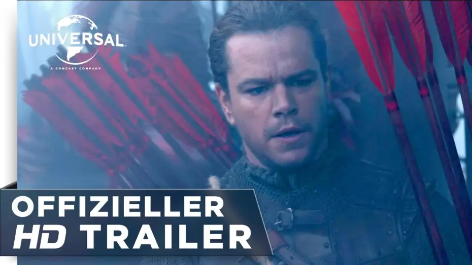 Відео до фільму Велика стіна — The Great Wall - Trailer german/deutsch HD