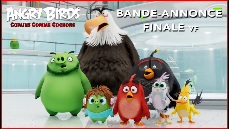 Відео до фільму Angry Birds у кіно 2 | Angry Birds : Copains comme Cochons - Bande Annonce #2 [VF]