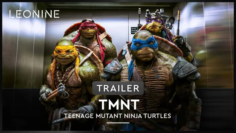 Відео до фільму Черепашки ніндзя | TMNT - Teenage Mutant Ninja Turtles - Trailer (deutsch/german)