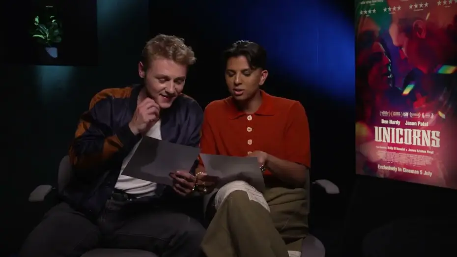 Відео до фільму Unicorns — Ben Hardy & Jason Patel read Letterboxd reviews for 'Unicorns'