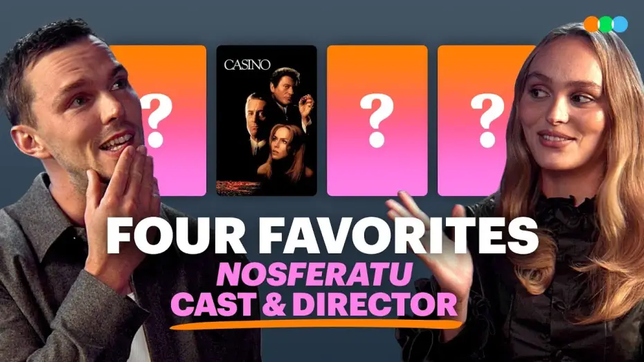 Відео до фільму Носферату | Four Favorites with Robert Eggers, Nicholas Hoult, Lily-Rose Depp, Aaron Taylor-Johnson, Emma Corrin