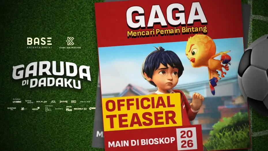 Відео до фільму Garuda Di Dadaku | OFFICIAL TEASER GARUDA DI DADAKU - Main di Bioskop 2026