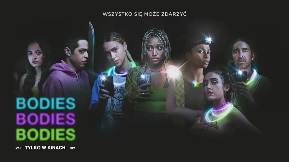 Відео до фільму Тіло, тіло, тіло | &bdquo;Bodies Bodies Bodies&rdquo;; oficjalny zwiastun PL; JUŻ W KINACH!