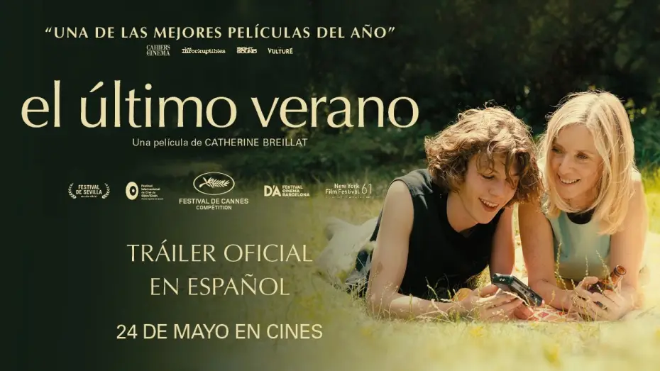 Відео до фільму Минулого літа | EL &Uacute;LTIMO VERANO | Tr&aacute;iler Espa&ntilde;ol | 24 de mayo en cines