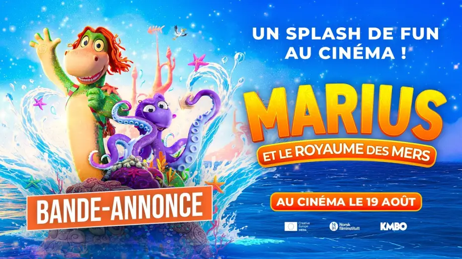 Відео до фільму Нессі. Чудовисько з Лох-Несса — MARIUS ET LE ROYAUME DES MERS | Bande-annonce VF