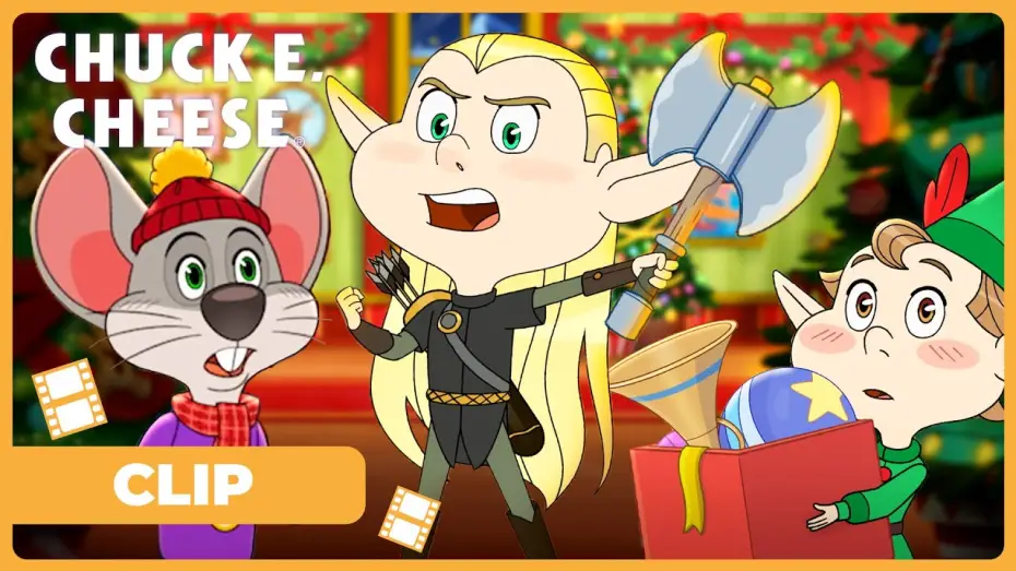 Відео до фільму A Chuck E. Cheese Christmas — Leggymos the Mischievous Elf!