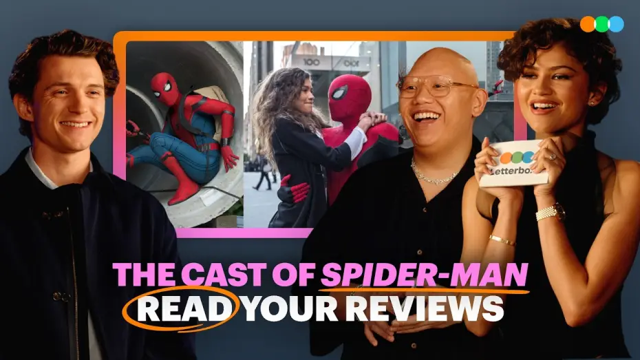 Відео до фільму Людина-павук: Абсолютно новий день — Tom Holland, Zendaya and Jacob Batalon Read Your Spider-Man Reviews