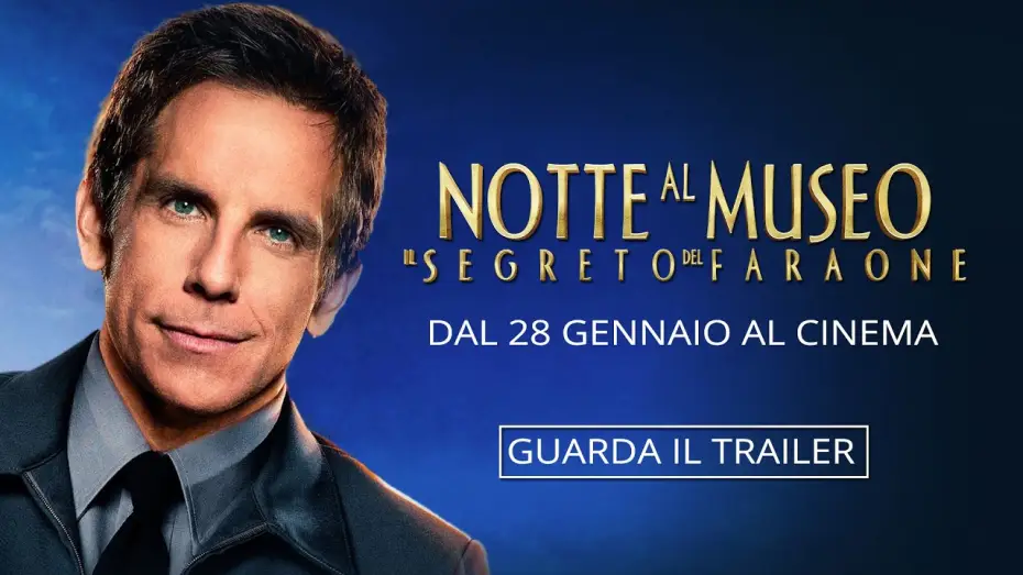 Відео до фільму Ніч у музеї: Секрет гробниці — Notte al museo 3 - Il segreto del faraone | Trailer Ufficiale Italiano | 20th Century Fox