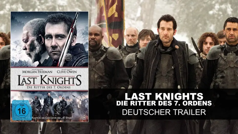 Відео до фільму Останні лицарі | Last Knights (Deutscher Trailer) | Clive Owen, Morgan Freeman | HD | KSM