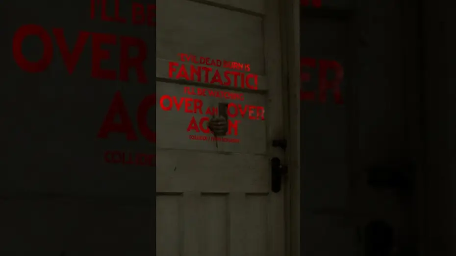 Відео до фільму Evil Dead Burn — Look fear in the face, over, and over, and over.