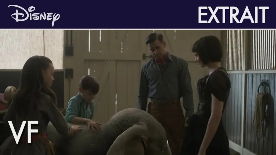 Відео до фільму Дамбо — Dumbo - Extrait : Dumbo travaille seul VF