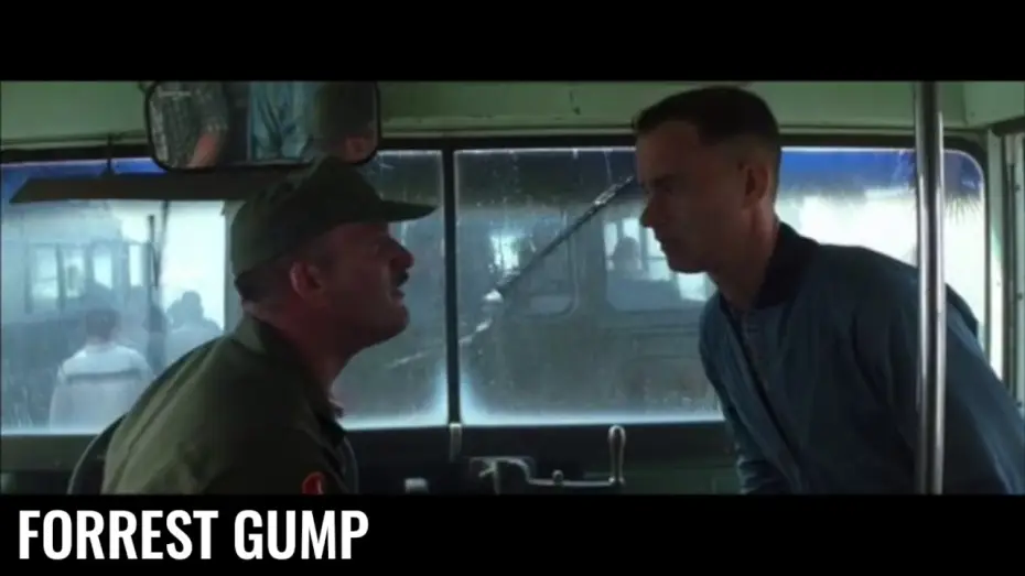Відео до фільму Форрест Ґамп | Sc&egrave;ne culte - Forrest Gump - T'es m&ecirc;me pas digne de l&eacute;cher mes bottes de merde !