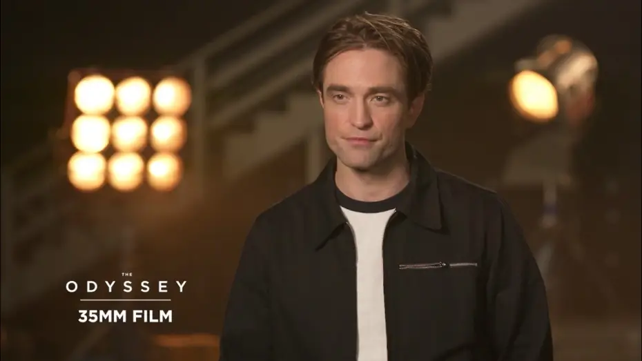 Відео до фільму Одіссея — Robert Pattinson on 35MM