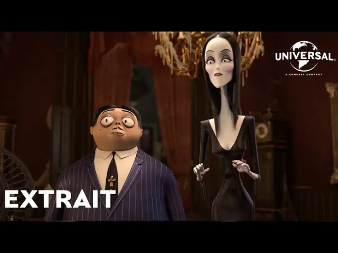 Відео до фільму Родина Адамсів | La Famille Addams - Extrait : "Margaux red&eacute;core le manoir" [VF]