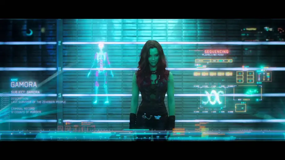 Відео до фільму Вартові галактики | Guardiani della Galassia - Gamora | HD