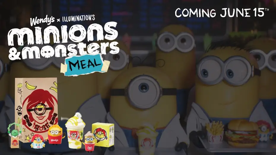 Відео до фільму Посіпаки 3 | The Minions are coming to Wendy&rsquo;s
