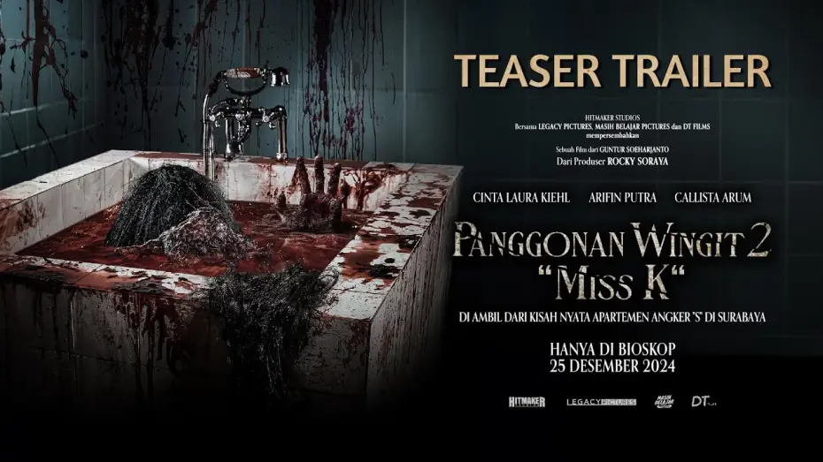 Відео до фільму Panggonan Wingit 2: "Miss K" — Teaser Trailer Panggonan Wingit 2 "Miss K" di bioskop mulai 25 Desember 2024