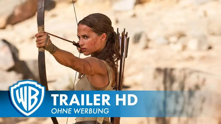 Відео до фільму Розкрадачка гробниць: Лара Крофт — Tomb Raider - Trailer 2 - Deutsch HD