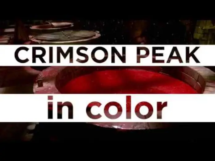 Відео до фільму Багряний пік | Color Palette Supercut