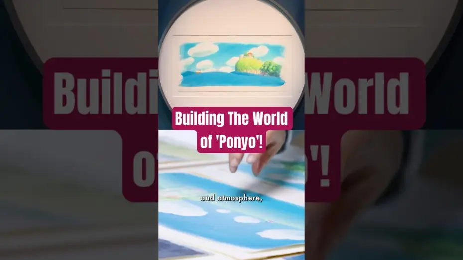 Відео до фільму Рибка Поньо на кручі — How Studio Ghibli Built the World of 'Ponyo'!