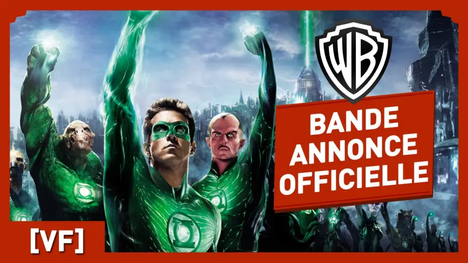 Відео до фільму Зелений ліхтар | Green Lantern - Bande Annonce Officielle (VF) - Ryan Reynolds / Blake Lively / Peter Sarsgaard