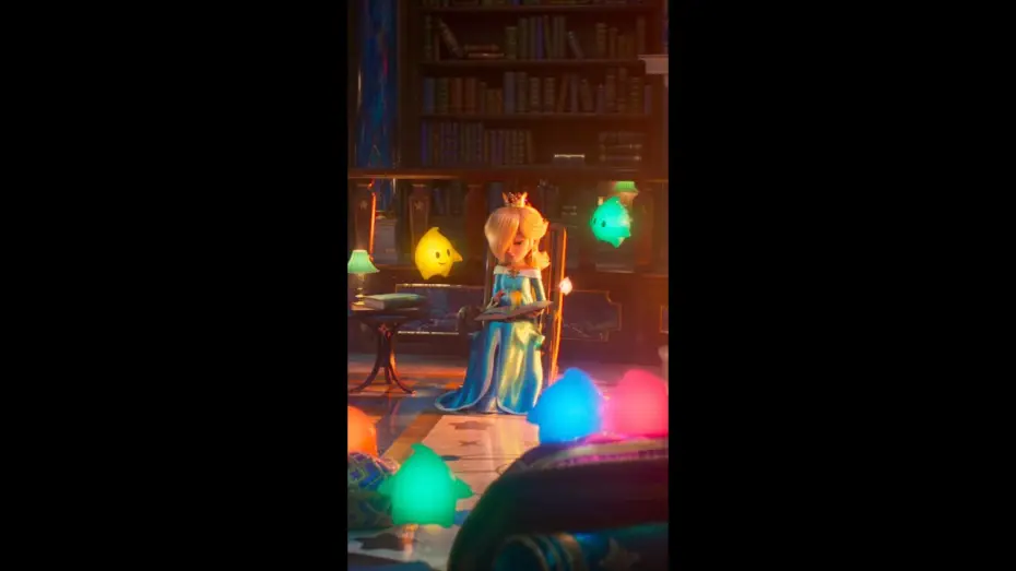 Відео до фільму Супер Маріо Галактика в кіно | Brie Larson voices Rosalina.