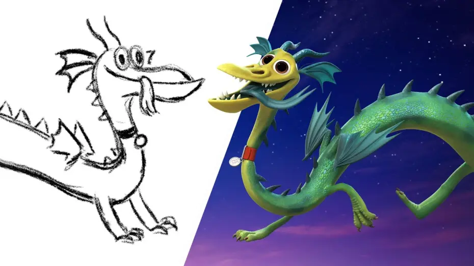 Відео до фільму Уперед | How To Create an Onward-Inspired Flipbook | Draw With Pixar