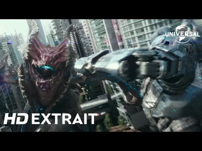 Відео до фільму Тихоокеанський рубіж: Повстання | Pacific Rim Uprising / Extrait 4 "Kaijus vs Jaegers" VF [Au cin&eacute;ma le 21 Mars]