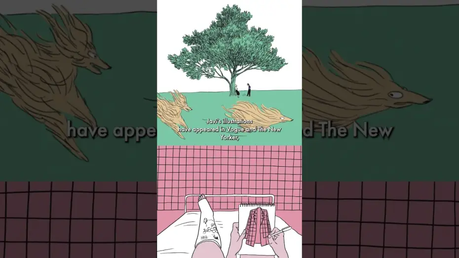 Відео до фільму Амелі | Behind the scenes with Javi Aznarez, illustrator of the AM&Eacute;LIE 25th anniversary poster