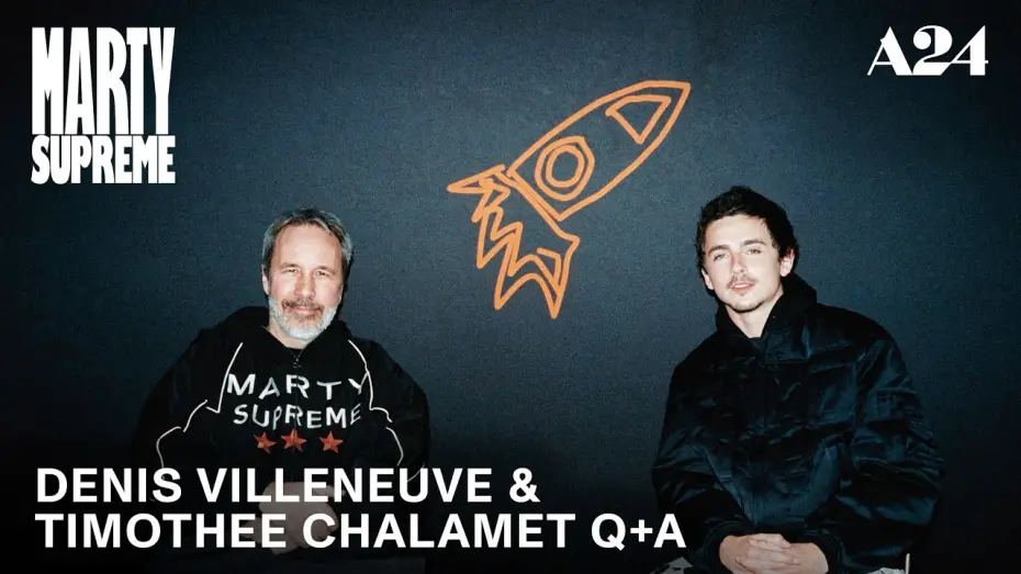 Відео до фільму Марті Супрім. Геній комбінацій | Denis Villeneuve & Timoth&eacute;e Chalamet Q+A