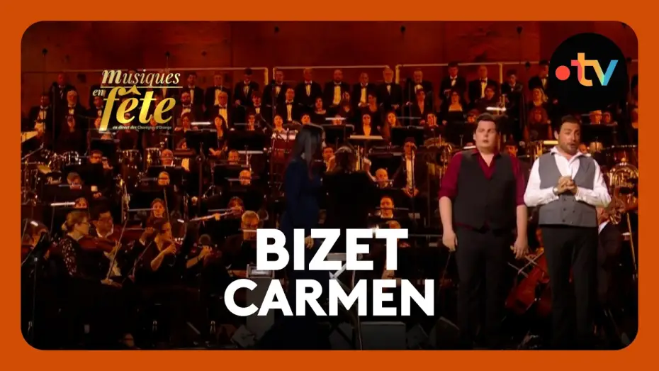 Відео до фільму Musiques en f&ecirc;te des Chor&eacute;gies d'Orange | Bizet -  Carmen, "Nous avons en t&ecirc;te une affaire"