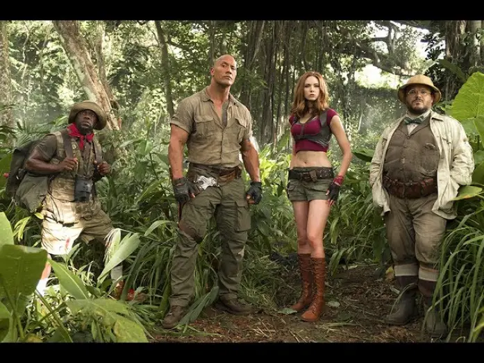 Відео до фільму Джуманджі: Поклик джунглів | Jumanji : Bienvenue dans la jungle - Bande Annonce VOST