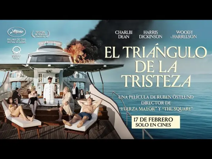 Відео до фільму Трикутник смутку — Tráiler oficial