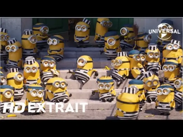 Відео до фільму Нікчемний Я 3 | MOI MOCHE ET M&Eacute;CHANT 3 / Extrait "Les Minions font la loi" VF [Au cin&eacute;ma le 5 juillet]