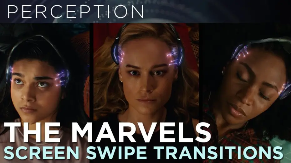Відео до фільму Марвели — Screen Swipe Transitions