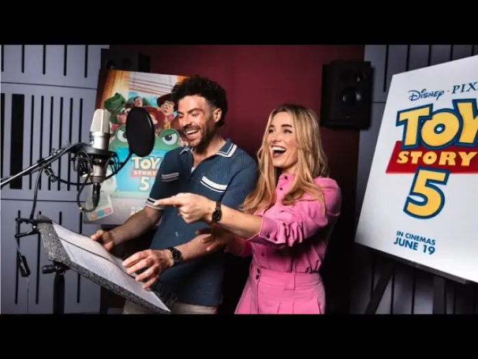 Відео до фільму Історія іграшок 5 — Childhood Dream Unlocked! Jordan North & Sian Welby Record their Lines for Toy Story 5