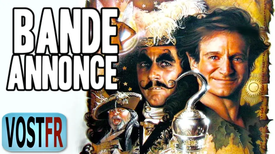 Відео до фільму Капітан Крюк | 🚸 HOOK OU LA REVANCHE DU CAPITAINE CROCHET Bande Annonce VOSTFR 1991 HD