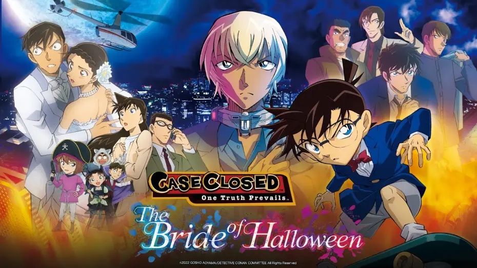 Відео до фільму 名探偵コナン ハロウィンの花嫁 — Official Main Trailer [English Sub]