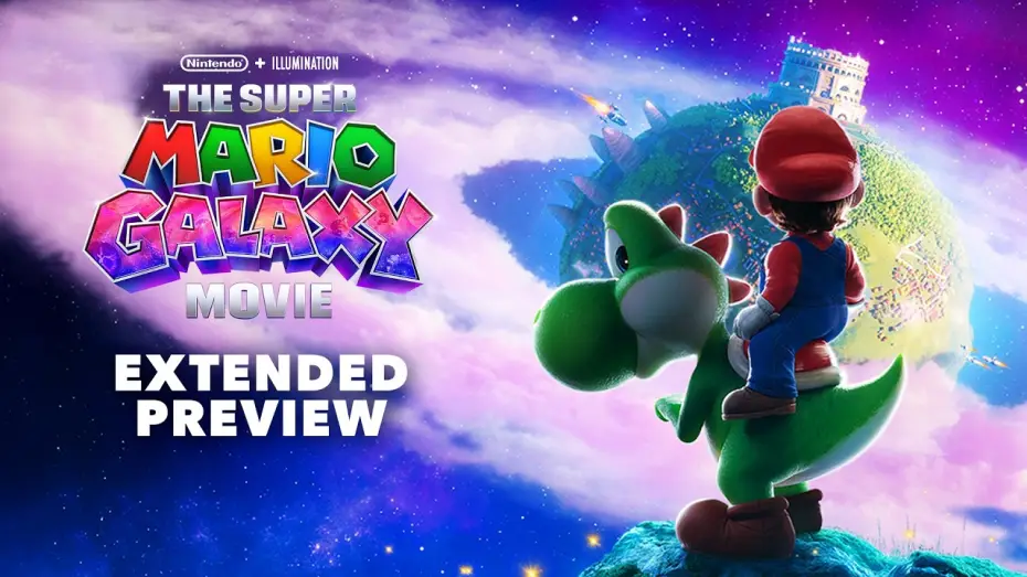 Відео до фільму Супер Маріо Галактика в кіно | Princess Peach's New Adventure - Extended Preview