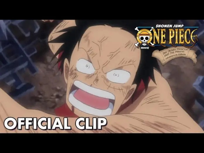 Відео до фільму Ван Піс: Пригоди в Алабасті. Принцеса пустелі та пірати — Luffy Beats Crocodile [Subtitled]