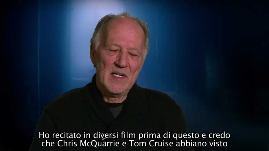 Відео до фільму Джек Річер | Jack Reacher - La prova decisiva | Intervista a Werner Herzog (sottotitoli in italiano)