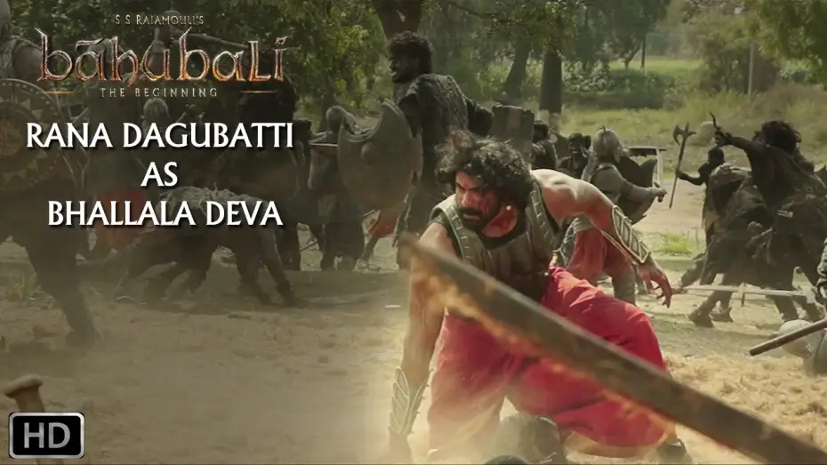 Відео до фільму Бахубалі: Початок — Rana Dagubatti As Bhallala Deva | Baahubali - The Beginning
