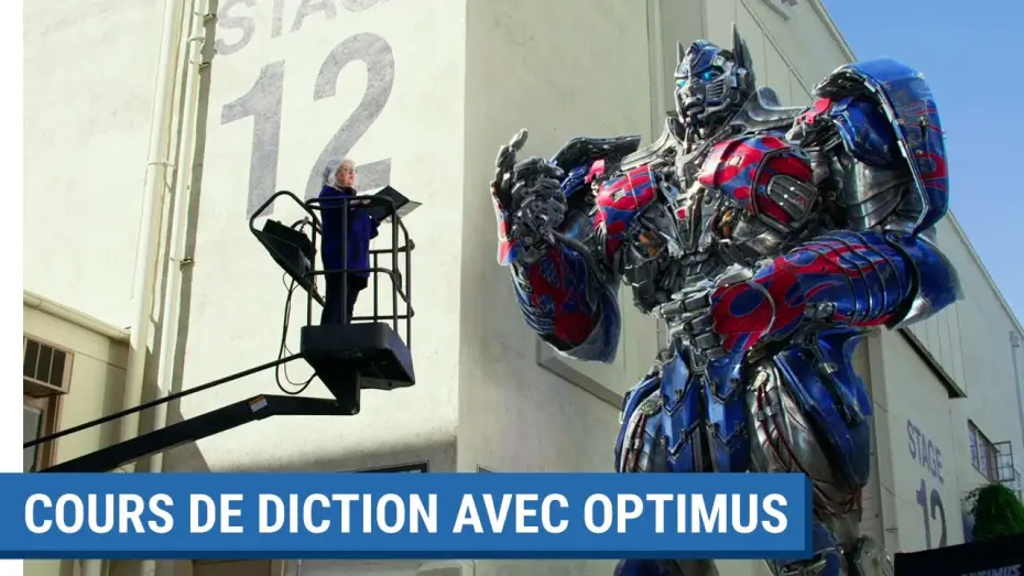 Відео до фільму Трансформери: Останній лицар | TRANSFORMERS : THE LAST KNIGHT - Cours de diction (VF)